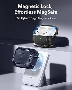 AirPods Pro2 本体 AppleCare付き　ESR製ケース付き Amazon | ESR AirPods Pro2 ケース MagSafe対応 AirPods Pro 第2世代